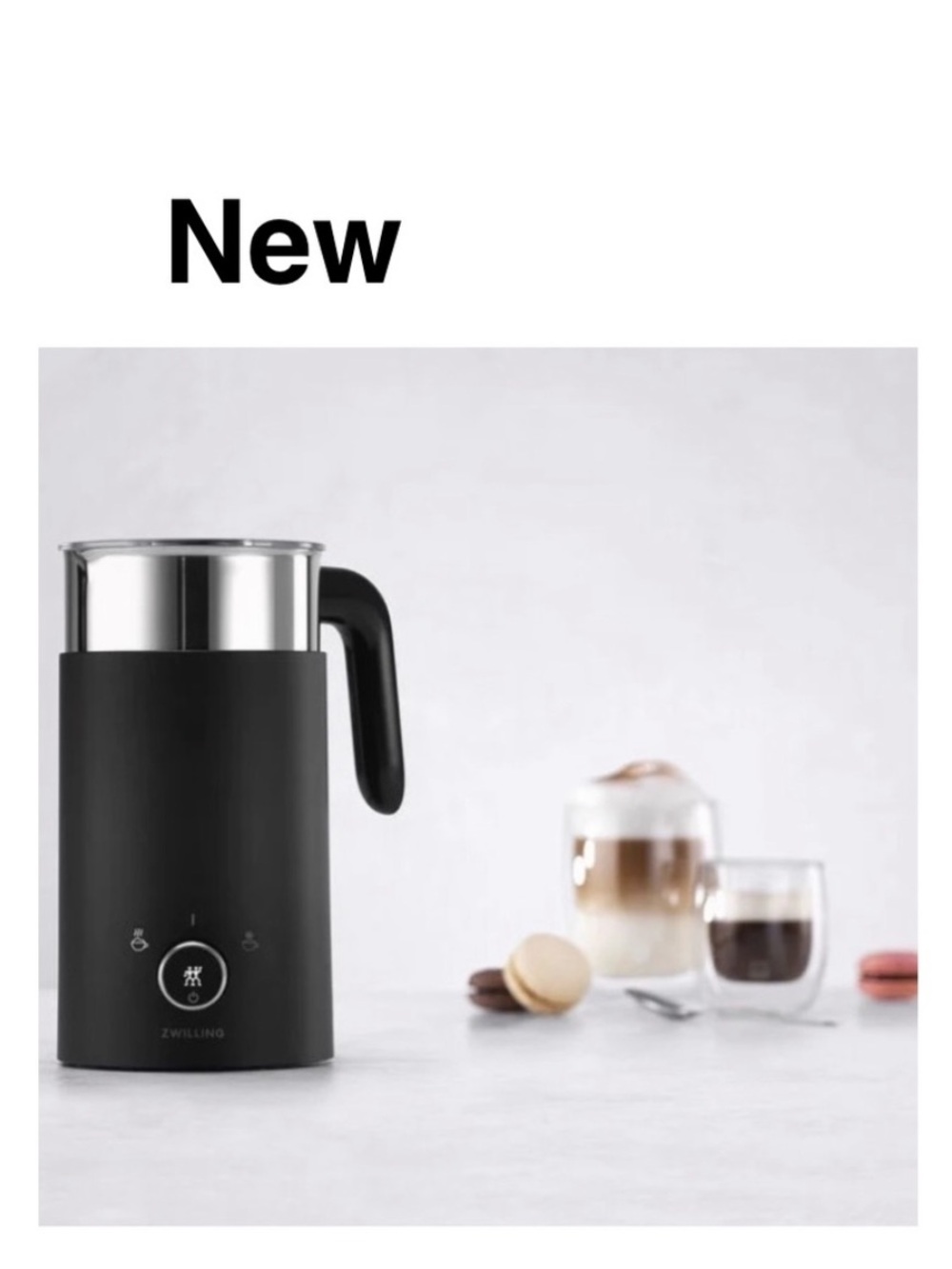 New ZWILLING ENFINIGY Milk frother, 400 ml, black in box ⭐️⭐️⭐️⭐️